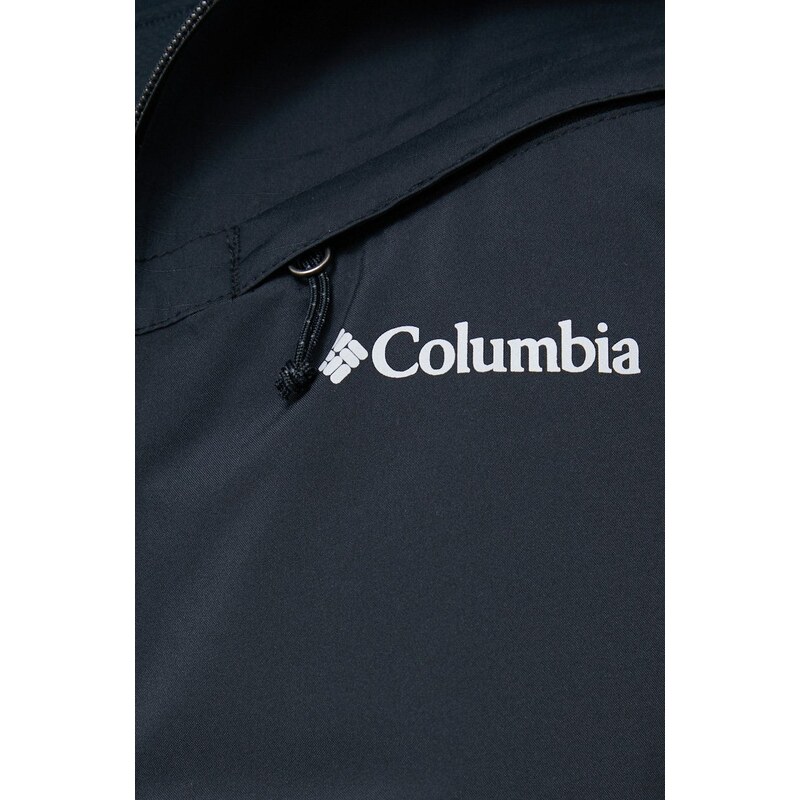 Jakna Columbia za muškarce, boja: crna