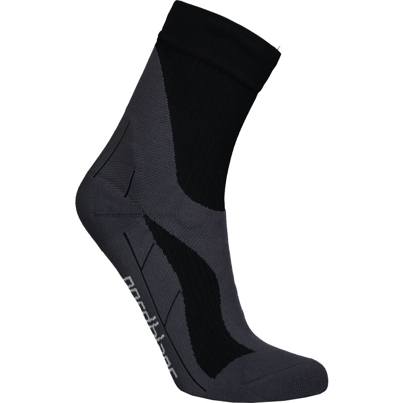 Nordblanc Crne kompresijske sportske čarape THWACK