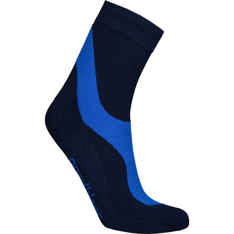 Nordblanc Plave kompresijske sportske čarape THWACK