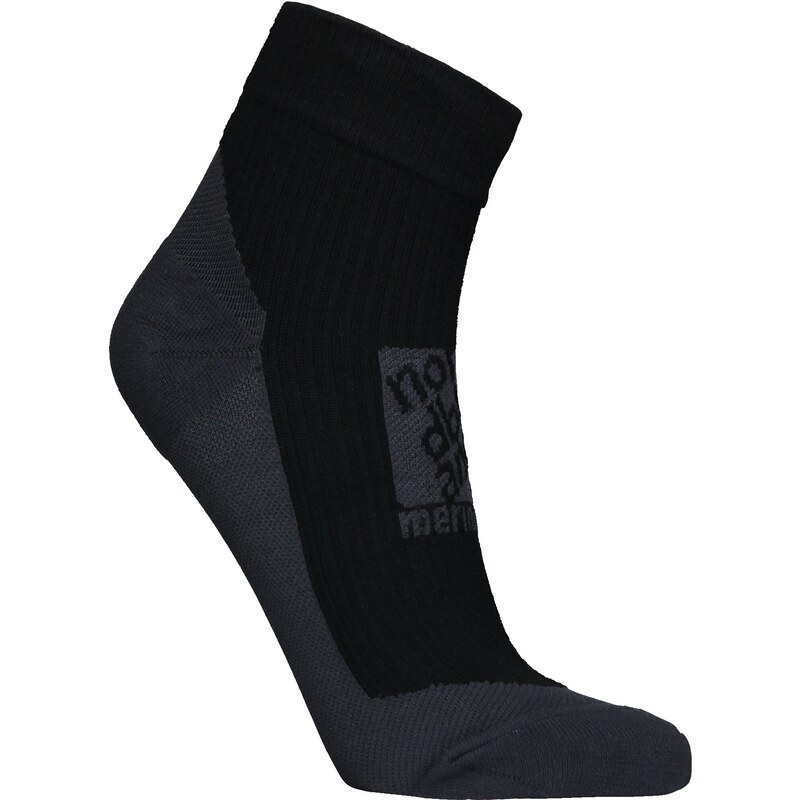 Nordblanc Crne kompresijske merino čarape REFUGE