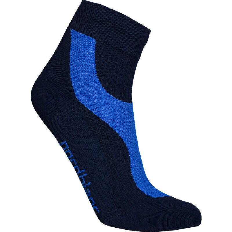 Nordblanc Plave kompresijske sportske čarape LUMP