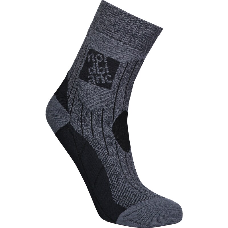 Nordblanc Sive kompresijske sportske čarape STARCH