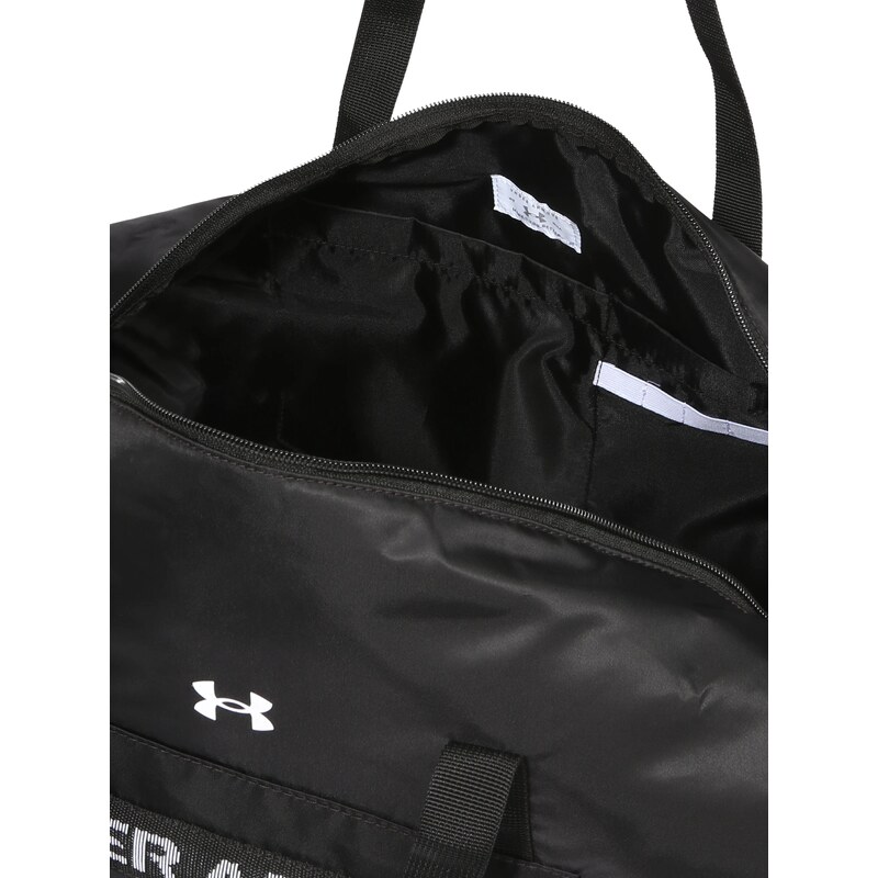 UNDER ARMOUR Sportska torba crna / bijela