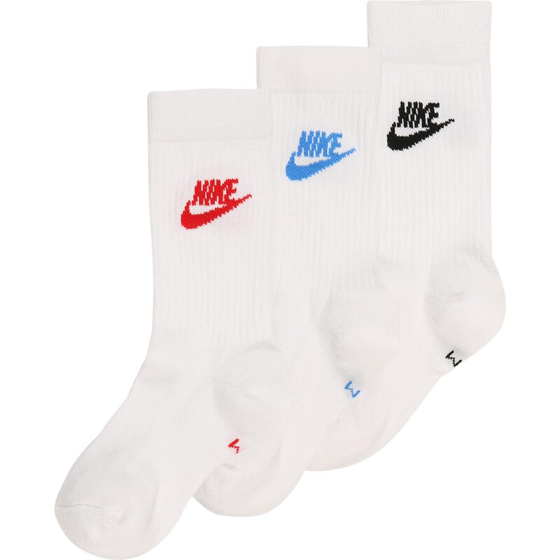 Nike Sportswear Čarape svijetloplava / crvena / crna / bijela