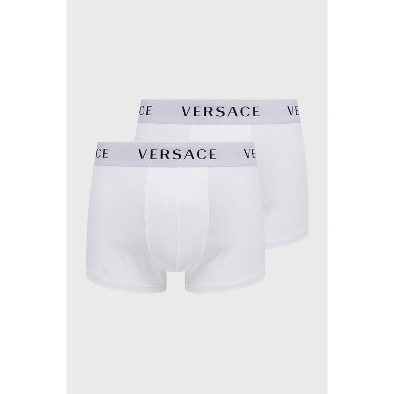 Bokserice Versace (2-pack) za muškarce, boja: bijela