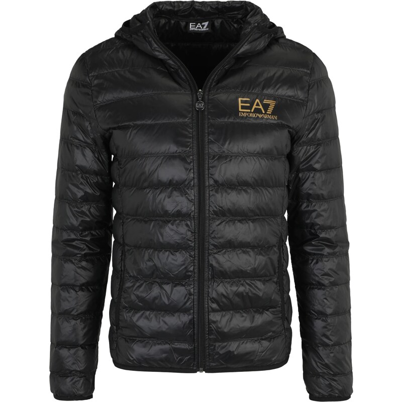 EA7 Emporio Armani Zimska jakna zlatna crna