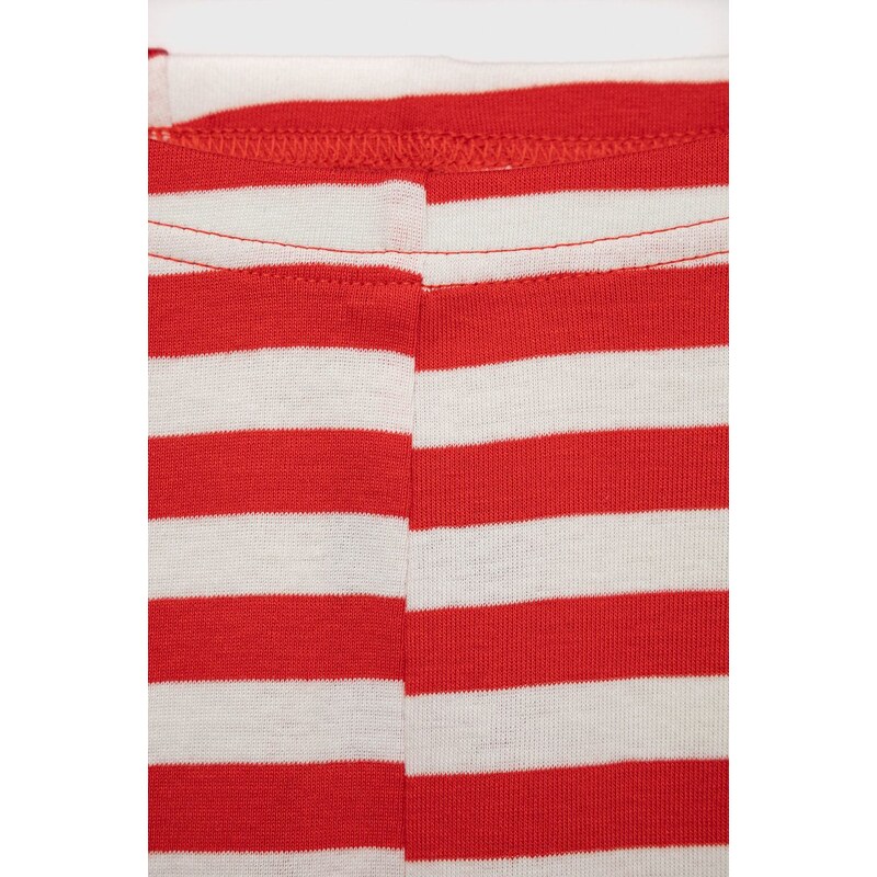 Dječja pamučna pidžama GAP boja: crvena, s tiskom