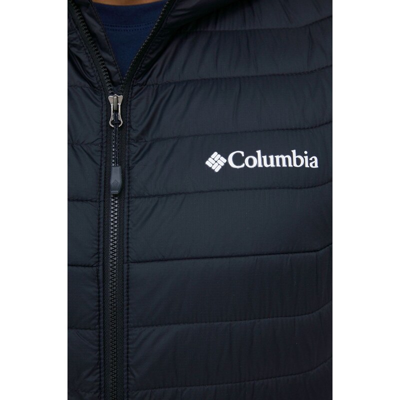 Sportska jakna Columbia Powder Pass boja: crna, za prijelazno razdoblje, 1773271-011