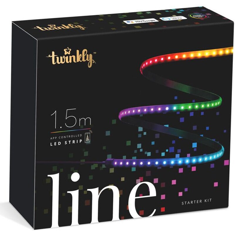 Twinkly fleksibilna LED traka 90 LED RGB 1,5m - Starter KIt