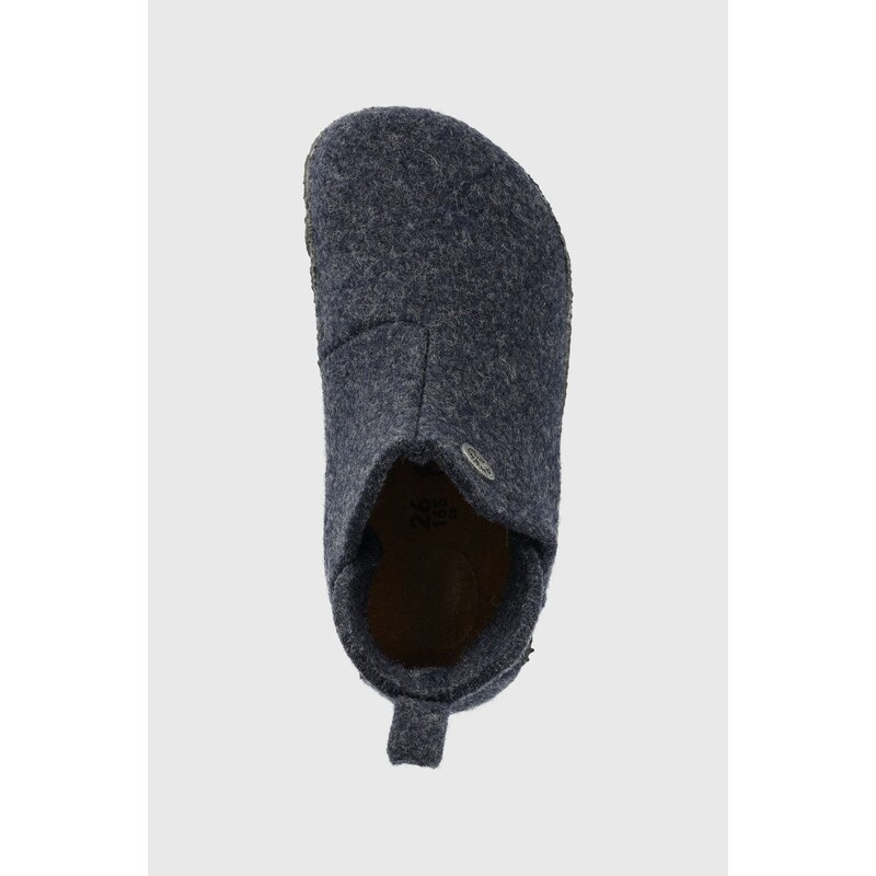 Dječje vunene papuče Birkenstock boja: tamno plava