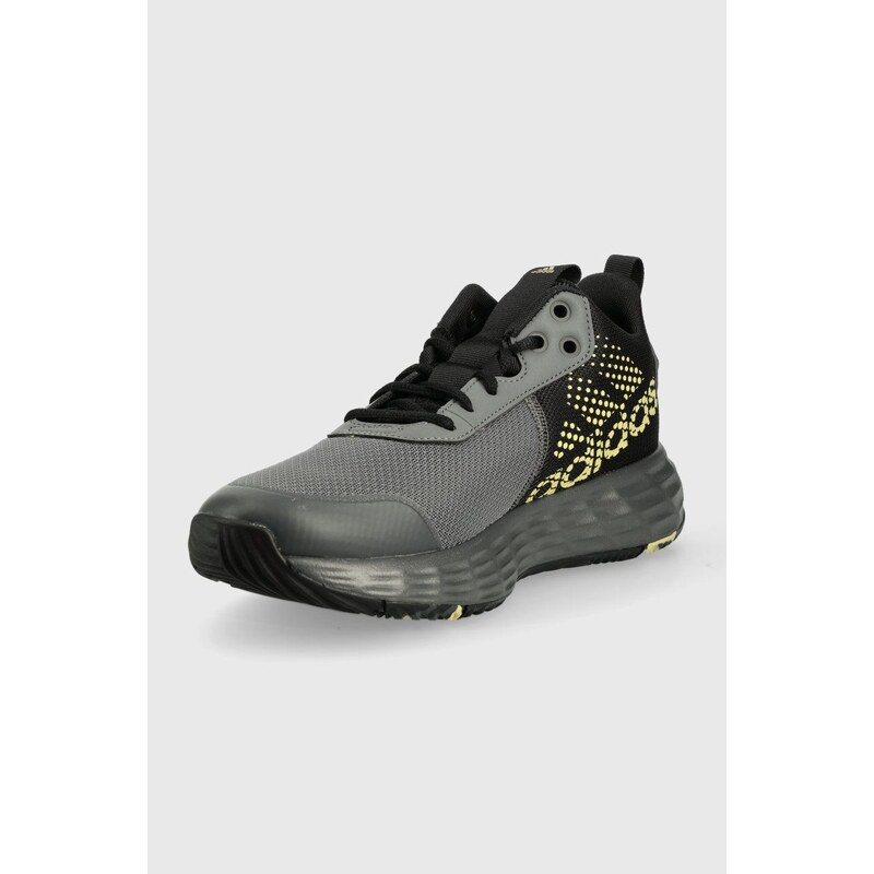 Cipele za trekking adidas Ownthegame 2.0 GW5483 boja: siva