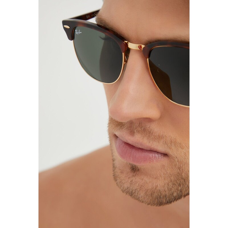 Sunčane naočale Ray-Ban za muškarce, boja: smeđa