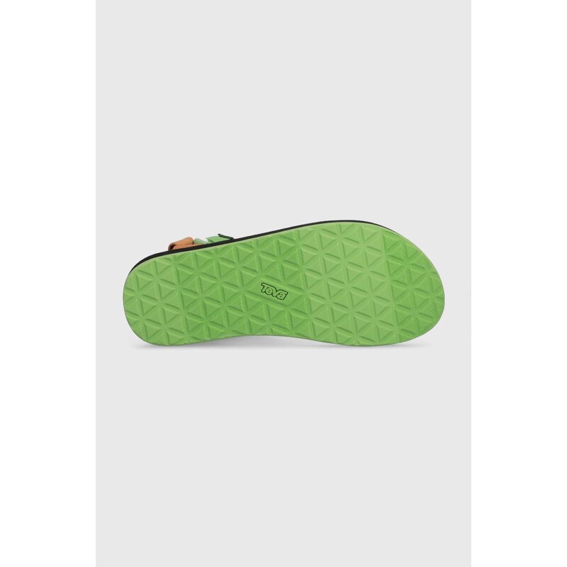 Sandale Teva Original Universal za muškarce, boja: zelena
