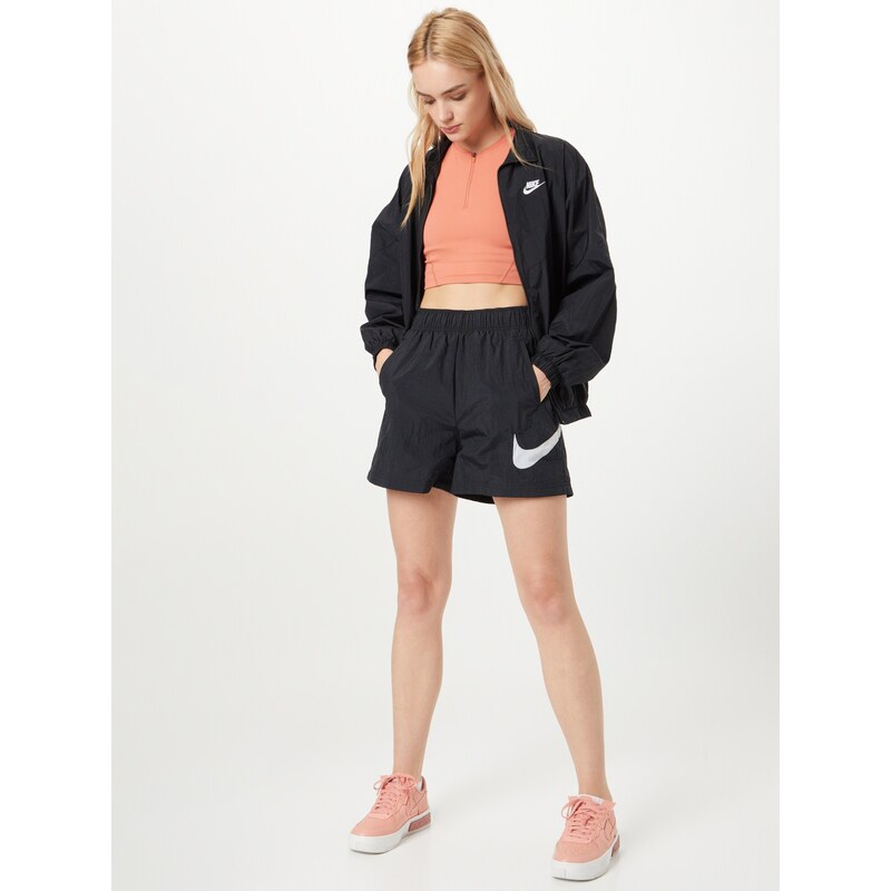 Nike Sportswear Prijelazna jakna crna / bijela