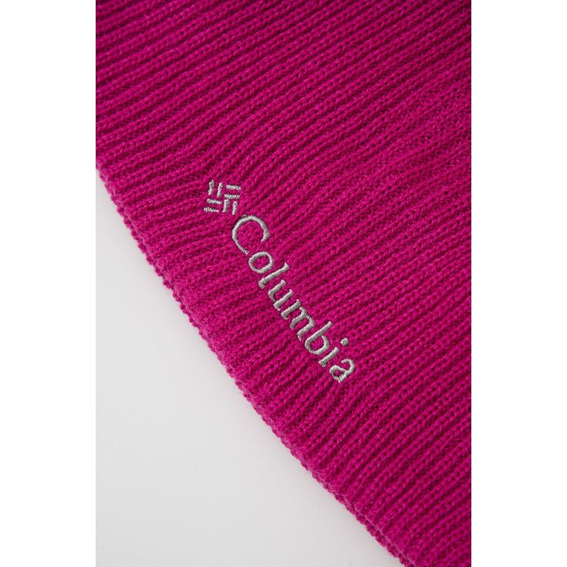 Dječja kapa Columbia boja: ružičasta,
