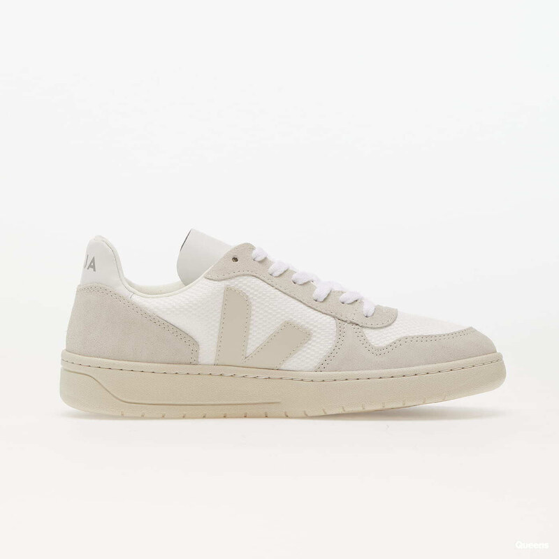 Veja V-10 B-Mesh W White/ Natural/ Pierre
