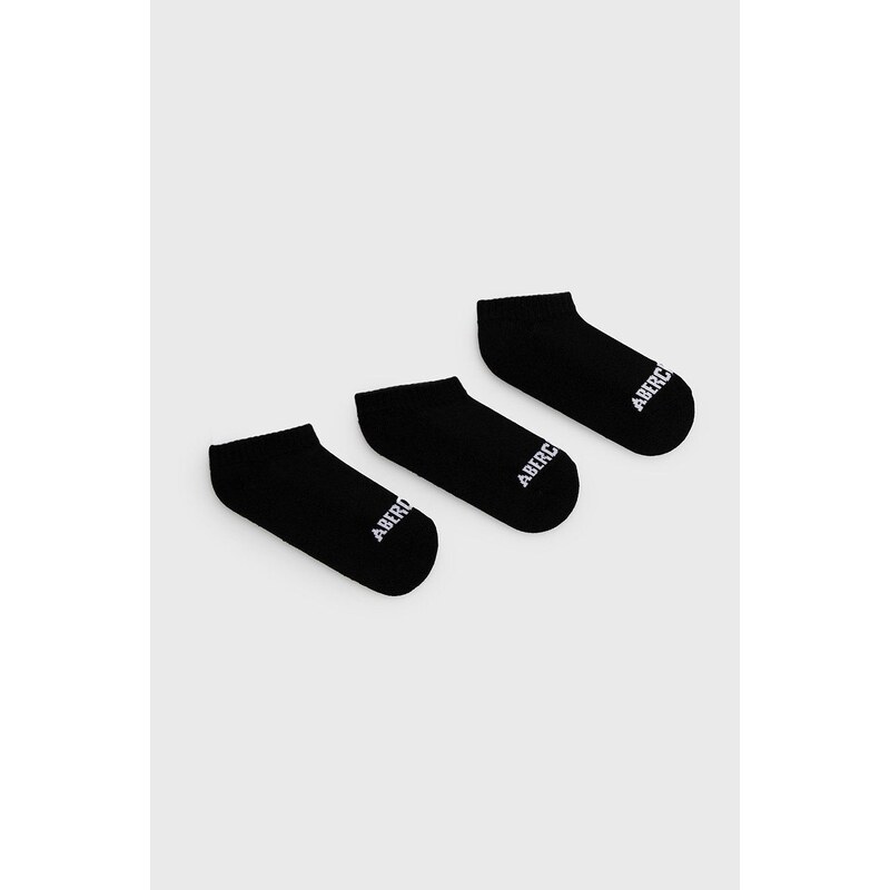 Dječje čarape Abercrombie & Fitch boja: crna