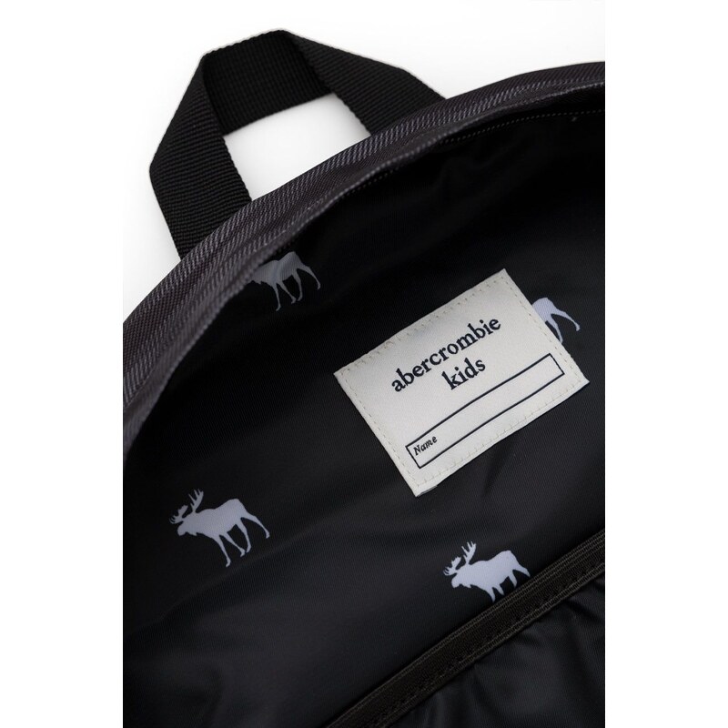 Dječji ruksak Abercrombie & Fitch boja: siva, veliki, s uzorkom