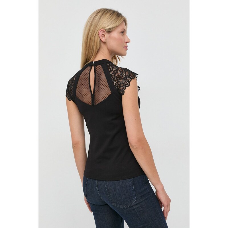 Bluza Morgan za žene, boja: crna, glatka
