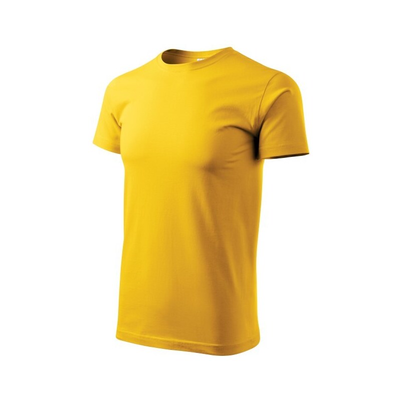 Malfini Muška jednostavna majica, žuta boja