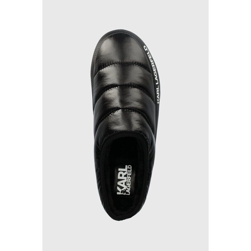 Kućne papuče Karl Lagerfeld Kookoon boja: crna