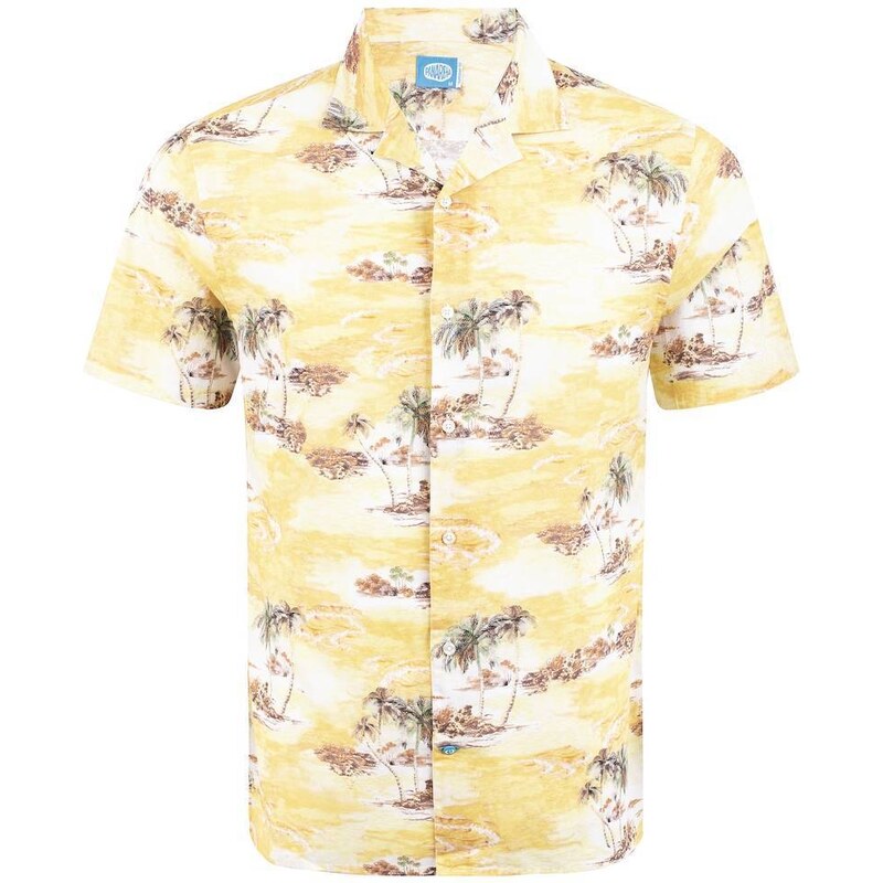 Panareha KALAPAKI Aloha Shirt yellow