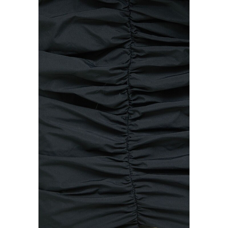 Haljina Rotate boja: crna, mini, uske