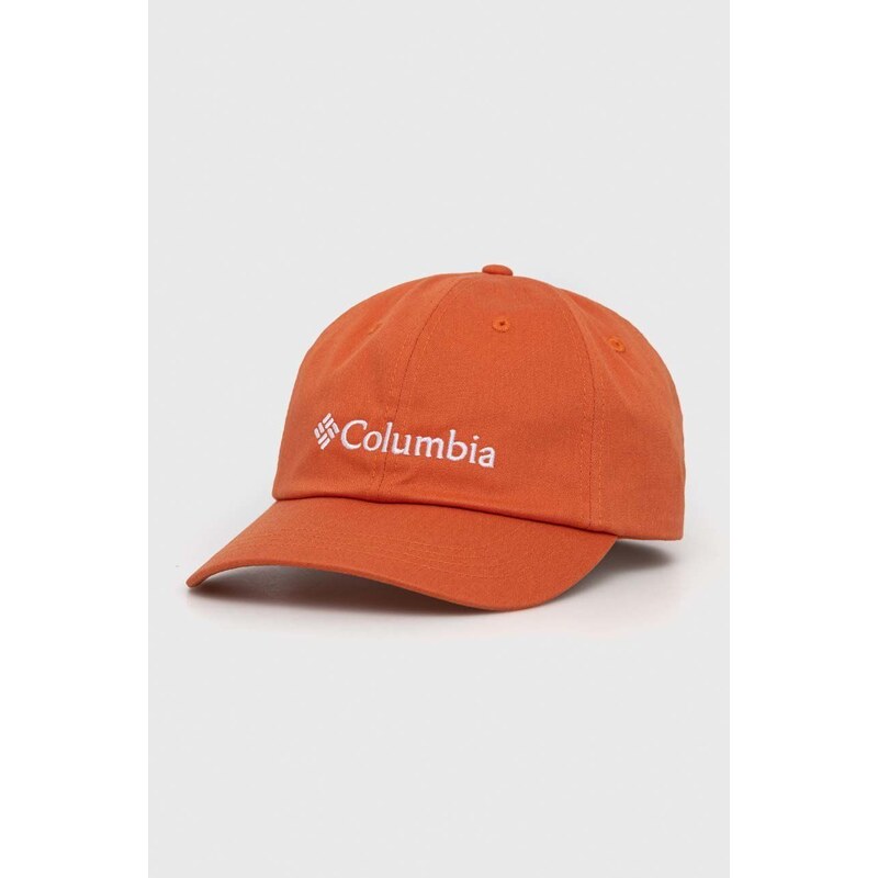 Kapa sa šiltom Columbia ROC II boja: narančasta, s aplikacijom, 1766611.SS23-101