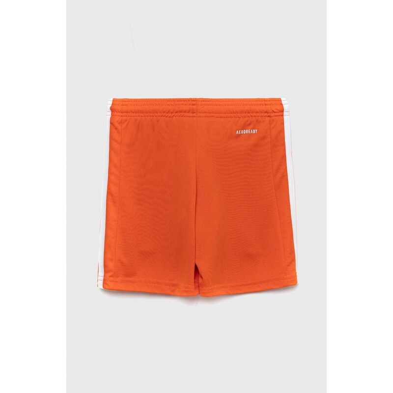 Dječje kratke hlače adidas Performance SQUAD 21 SHO Y boja: narančasta, podesivi struk