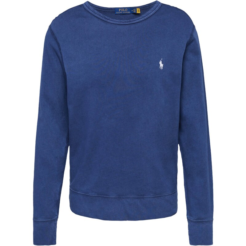 Polo Ralph Lauren Sweater majica morsko plava / bijela