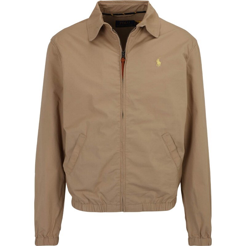 Polo Ralph Lauren Prijelazna jakna 'BAYPORT' bež / smeđa / žuta