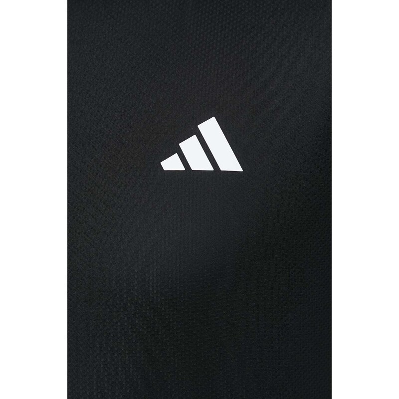 Majica kratkih rukava za trening adidas Performance Train Essentials boja: crna, s tiskom