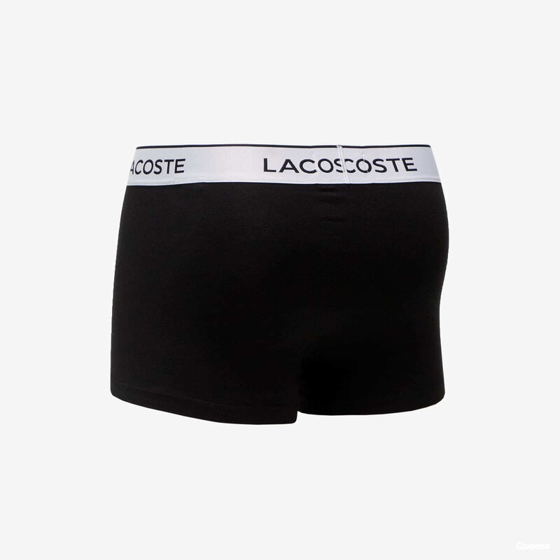LACOSTE Underwear Trunk 3-Pack Black
