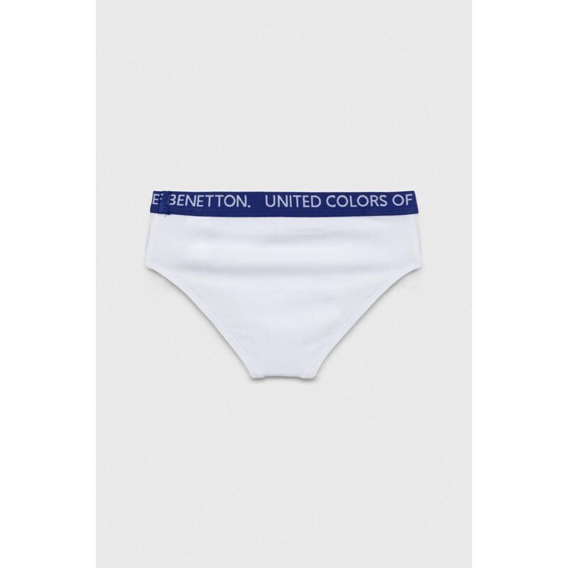 Dječje slip gaćice United Colors of Benetton 2-pack boja: bijela