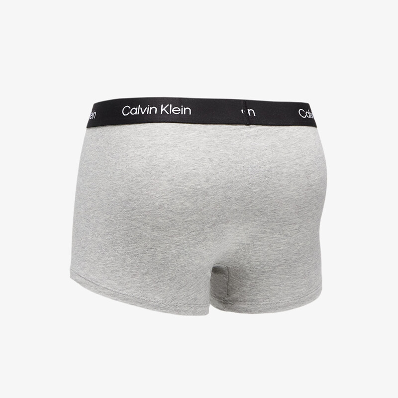 Calvin Klein ´96 Cotton Stretch Trunks 3-Pack Black/ White/ Grey Heather