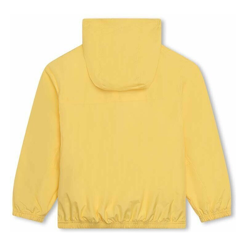 Dječja jakna BOSS boja: žuta