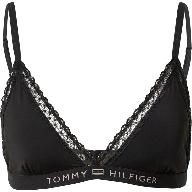 Tommy Hilfiger Underwear Grudnjak crna / bijela