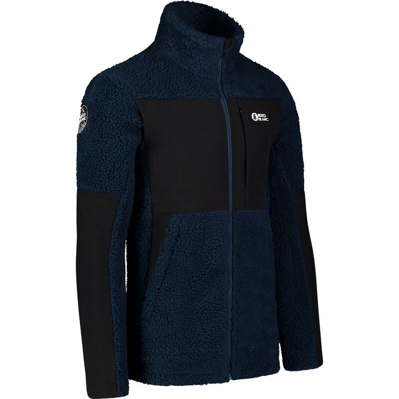 Nordblanc Plava muška sherpa jakna od flisa GLEAMY
