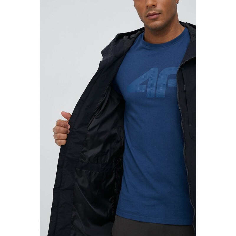 Sportska jakna 4F boja: crna, za prijelazno razdoblje