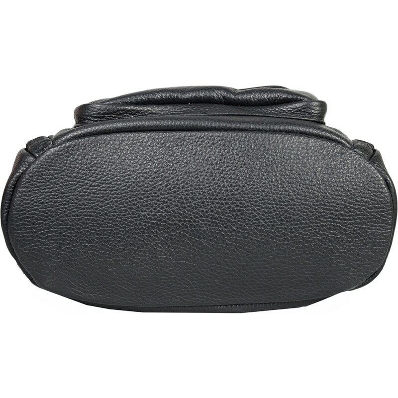 Luksuzna Talijanska torba od prave kože VERA ITALY "Alvara", boja crna, 30x28cm