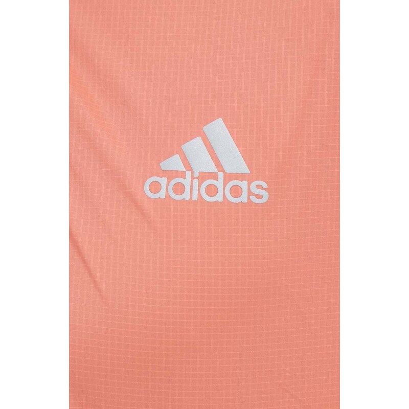 Jakna za trčanje adidas Performance Marathon boja: narančasta, za prijelazno razdoblje