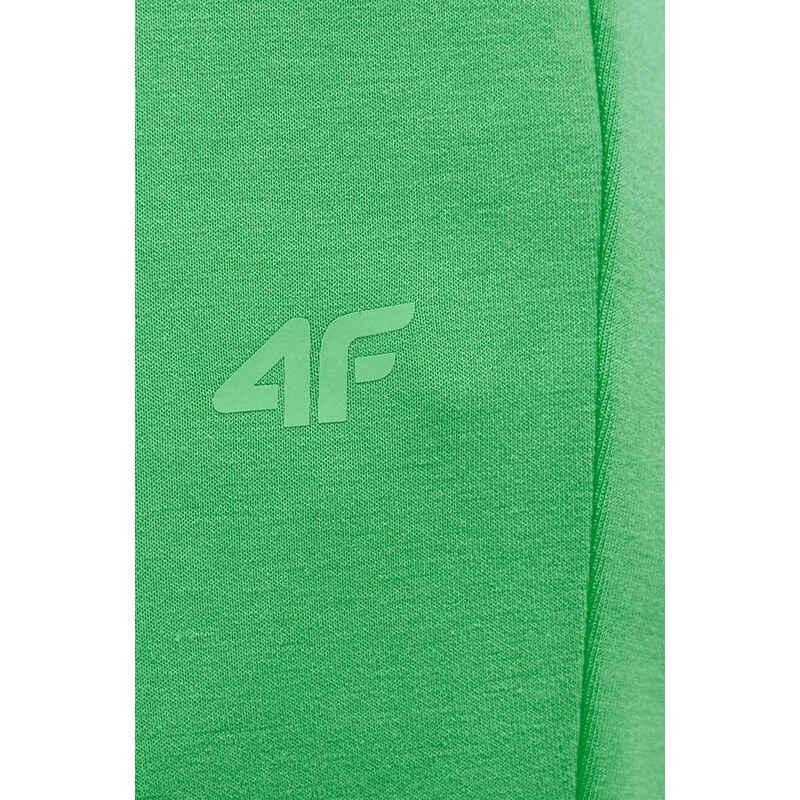 Donji dio trenirke 4F boja: zelena, glatki materijal
