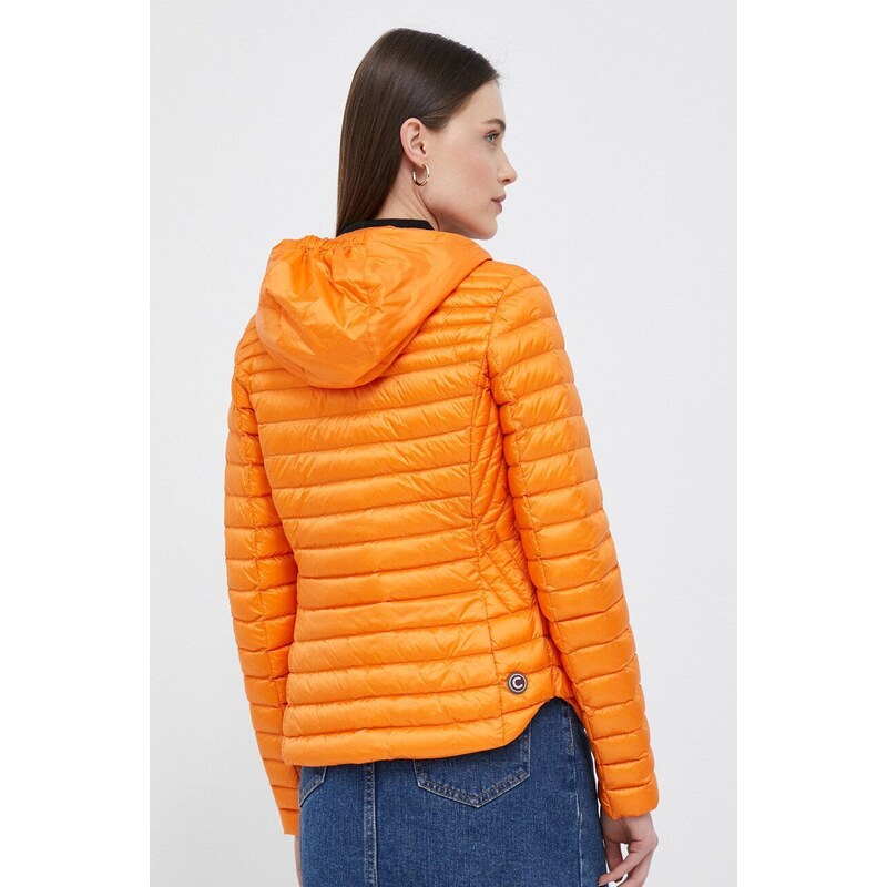 Pernata jakna Colmar za žene, boja: narančasta, za prijelazno razdoblje