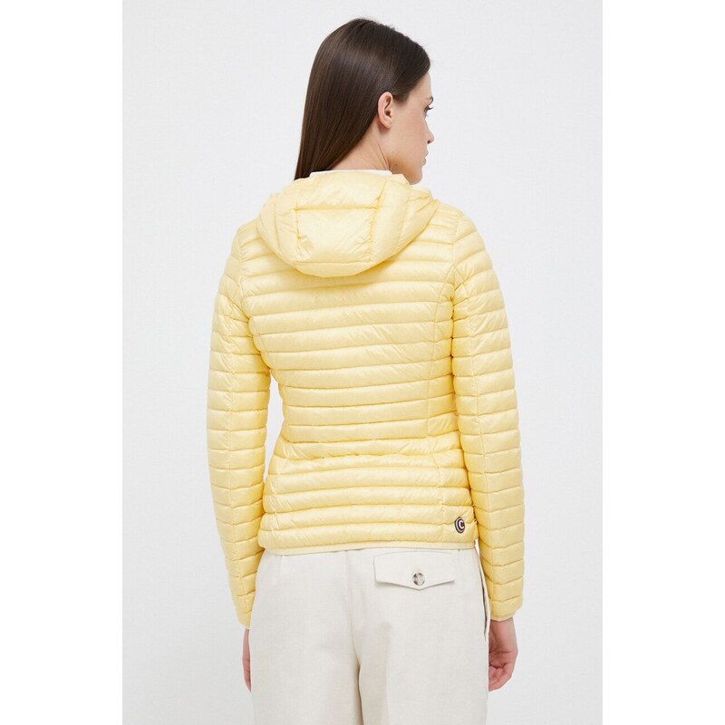 Pernata jakna Colmar za žene, boja: žuta, za prijelazno razdoblje