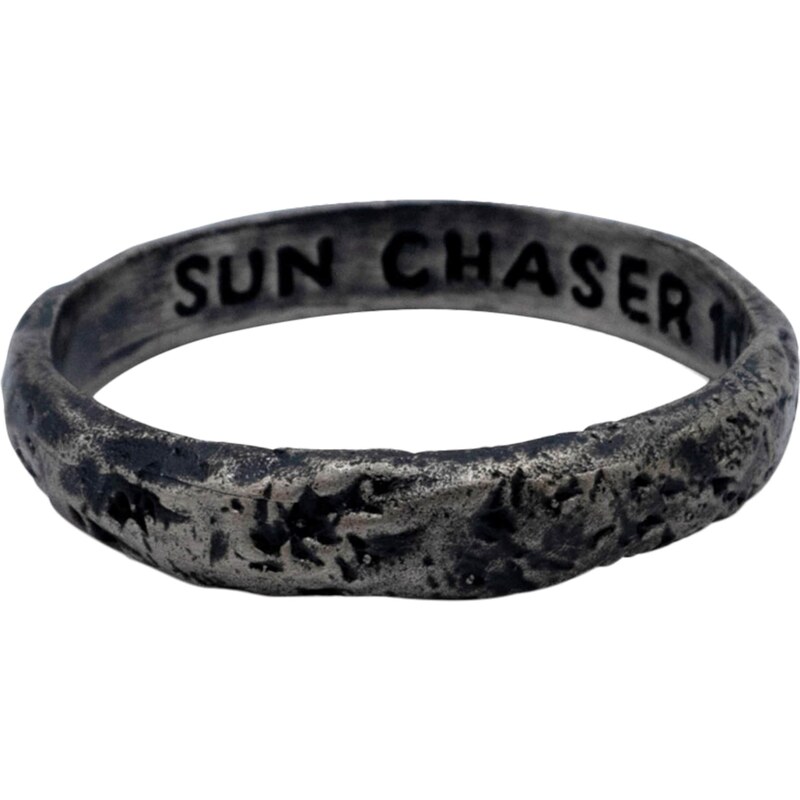Haze&Glory Prsten 'Sun Chaser' crna