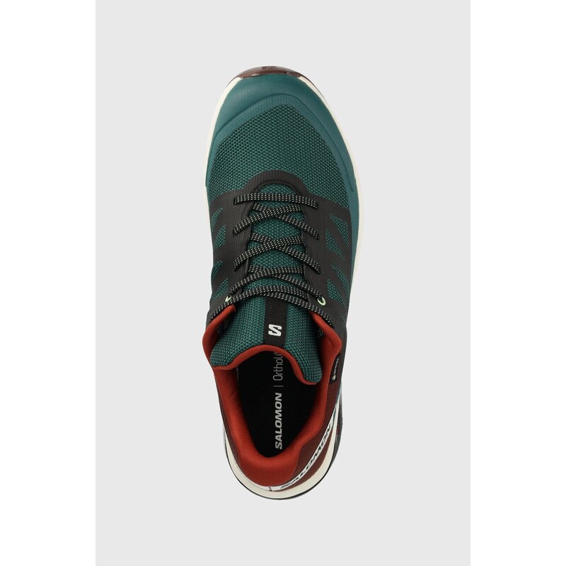 Cipele Salomon Outrise GTX za muškarce, boja: zelena