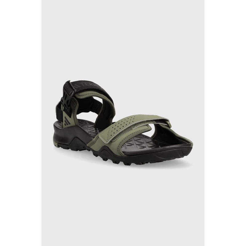 Sandale adidas TERREX Cyprex Sandal II za muškarce, boja: zelena, HP8656-LEGGRN/CBL