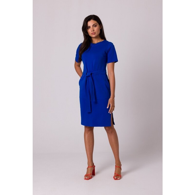 BeWear Ženska mini haljina Viflor B263 kraljevski plava XL