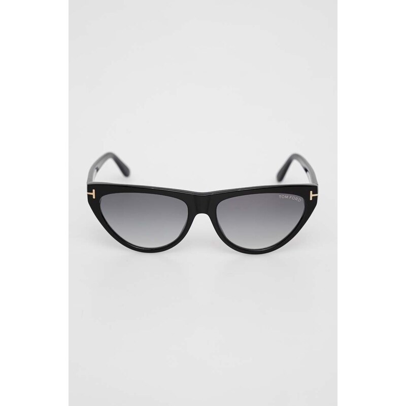 Sunčane naočale Tom Ford za žene, boja: crna