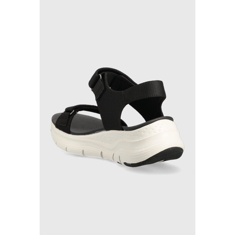 Sandale Skechers za žene, boja: crna